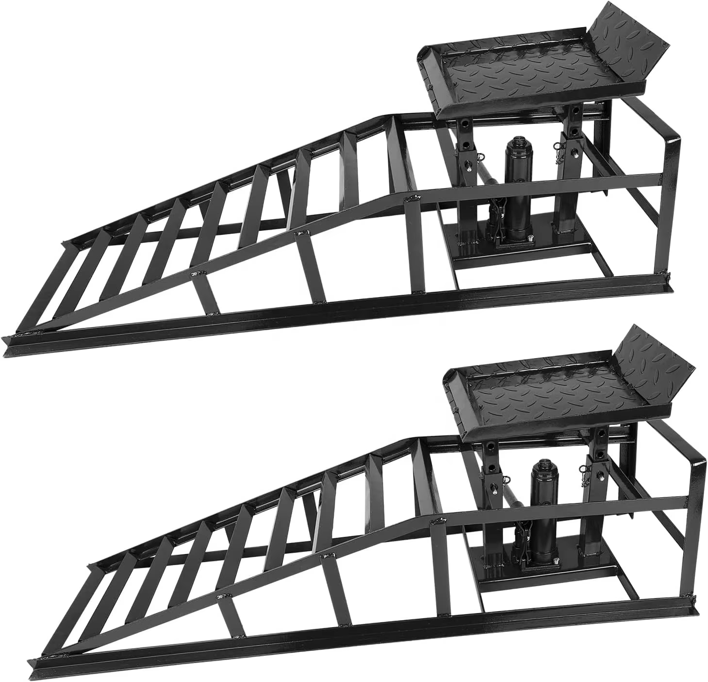 5T Hydraulic Car Ramps - Heavy Duty Vehicle Lift Portable - AlterTool