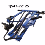 Mini 1500KG Steel Car Lifting Scissor Portable Two-Post Lift for Home Garage Tilting Design