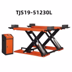 Mini 1500KG Steel Car Lifting Scissor Portable Two-Post Lift for Home Garage Tilting Design