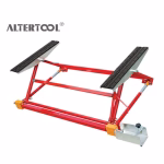 Mini 1500KG Steel Car Lifting Scissor Portable Two-Post Lift for Home Garage Tilting Design