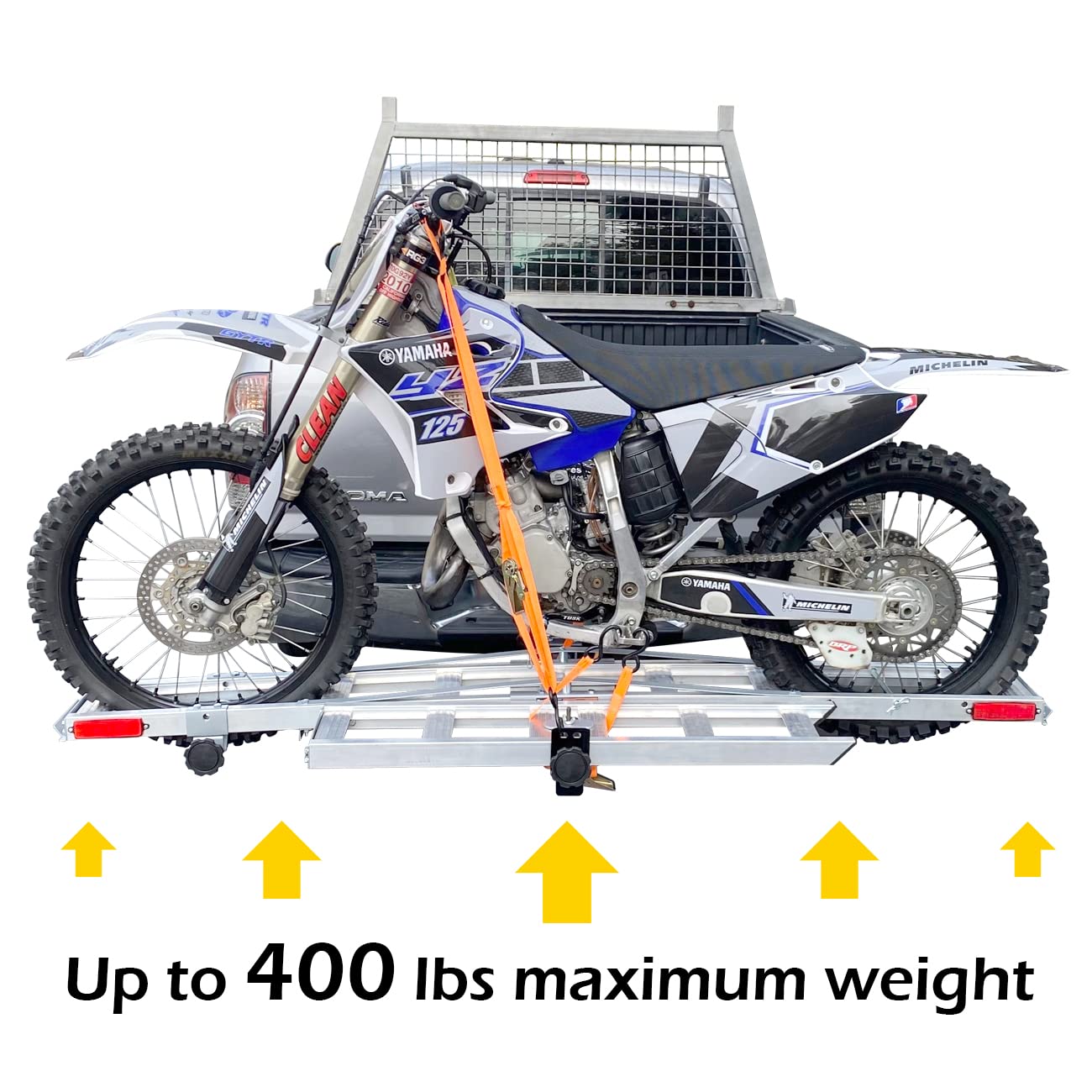 Motorcycle Hitch Carrier Rack for Cargo- Motorcycle Cargo Carrier AlterTool
